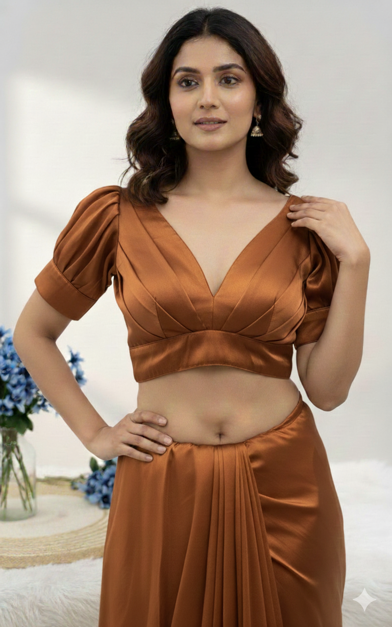 ZIMICHOO PLAIN WORK BLOUSE