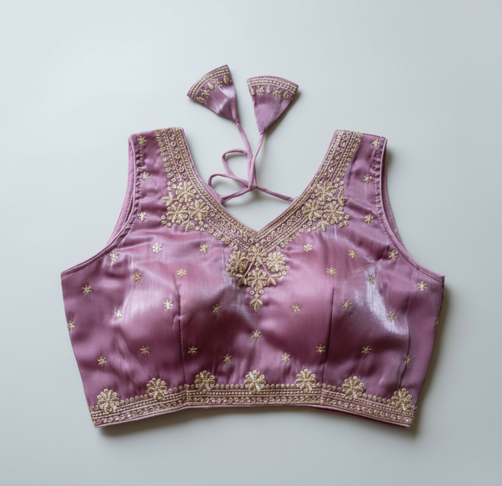 ZIMICHOO EMBROIDERY WORK BLOUSE