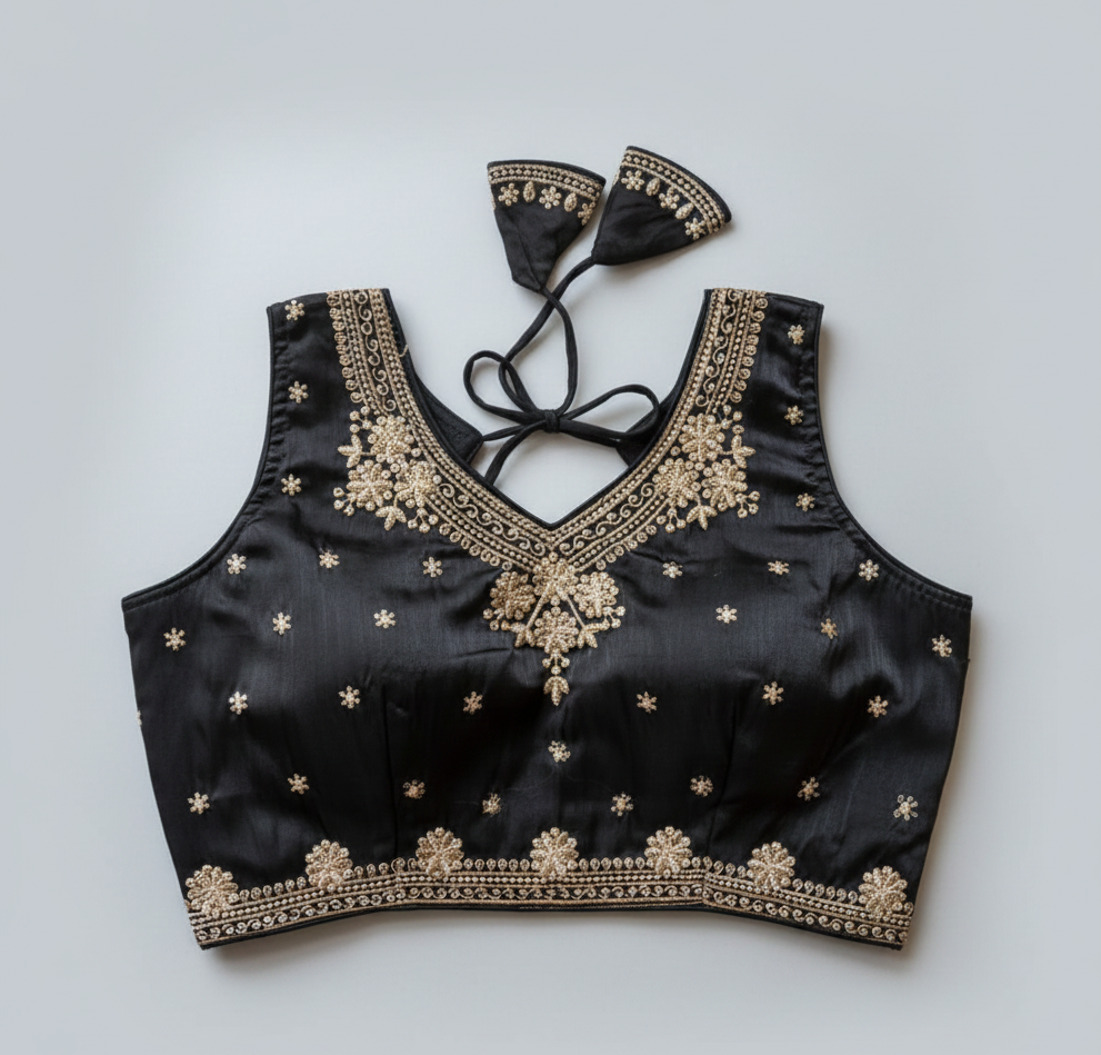 ZIMICHOO EMBROIDERY WORK BLOUSE