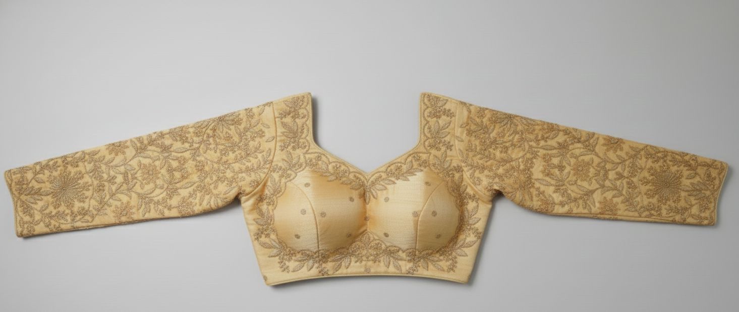 VICHITRA SILK EMBROIDERY WORK BLOUSE