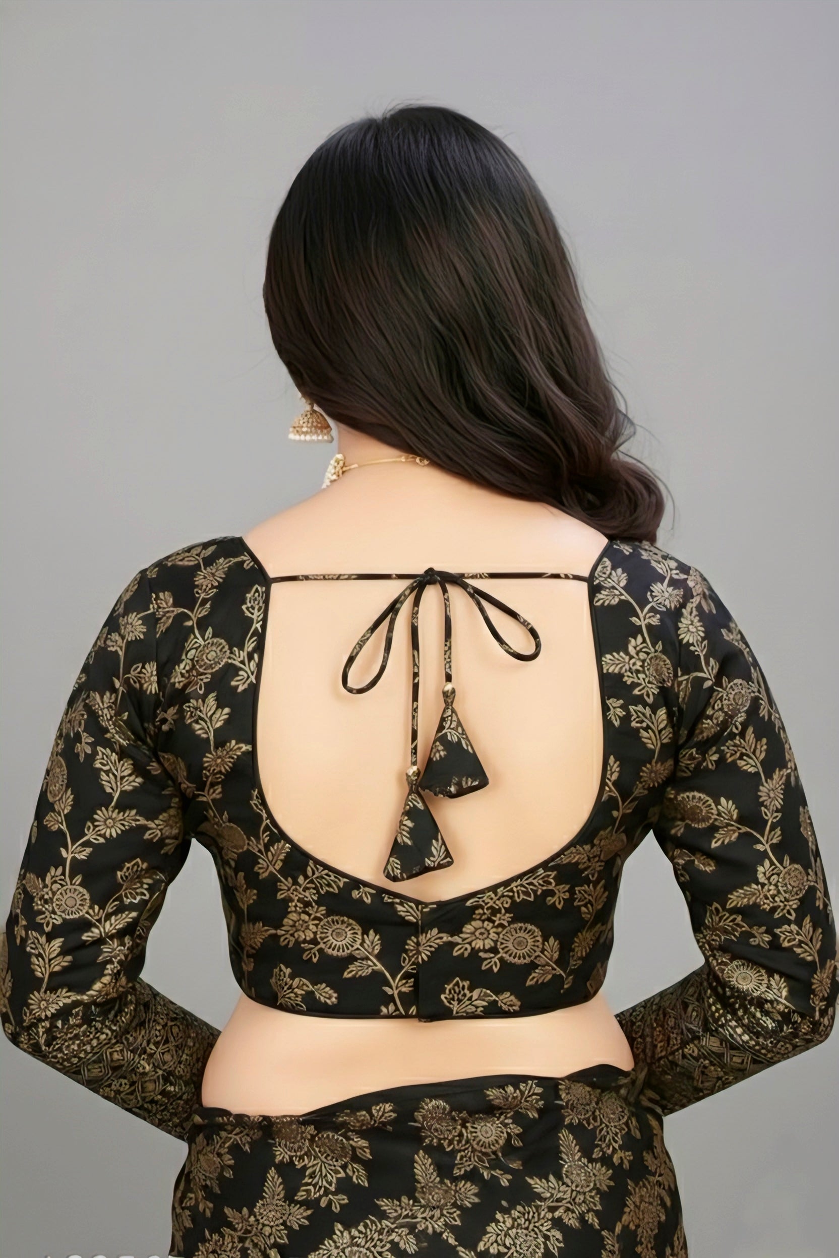 VICHITRA SILK SEQUENCE WORK BLOUSE