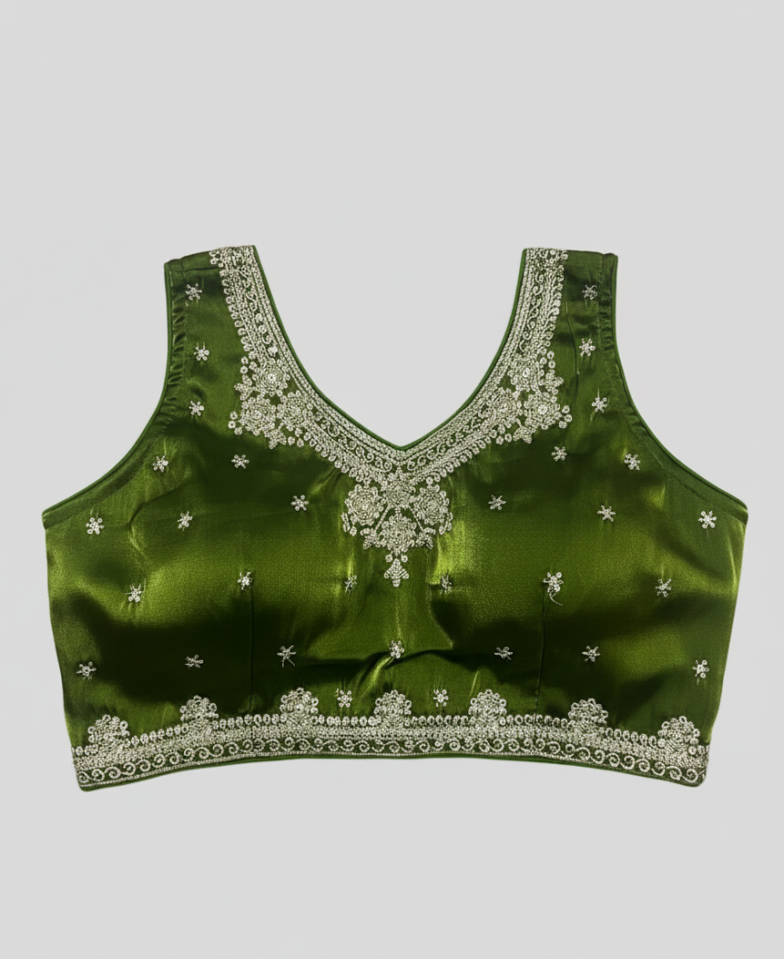 ZIMICHOO EMBROIDERY WORK BLOUSE