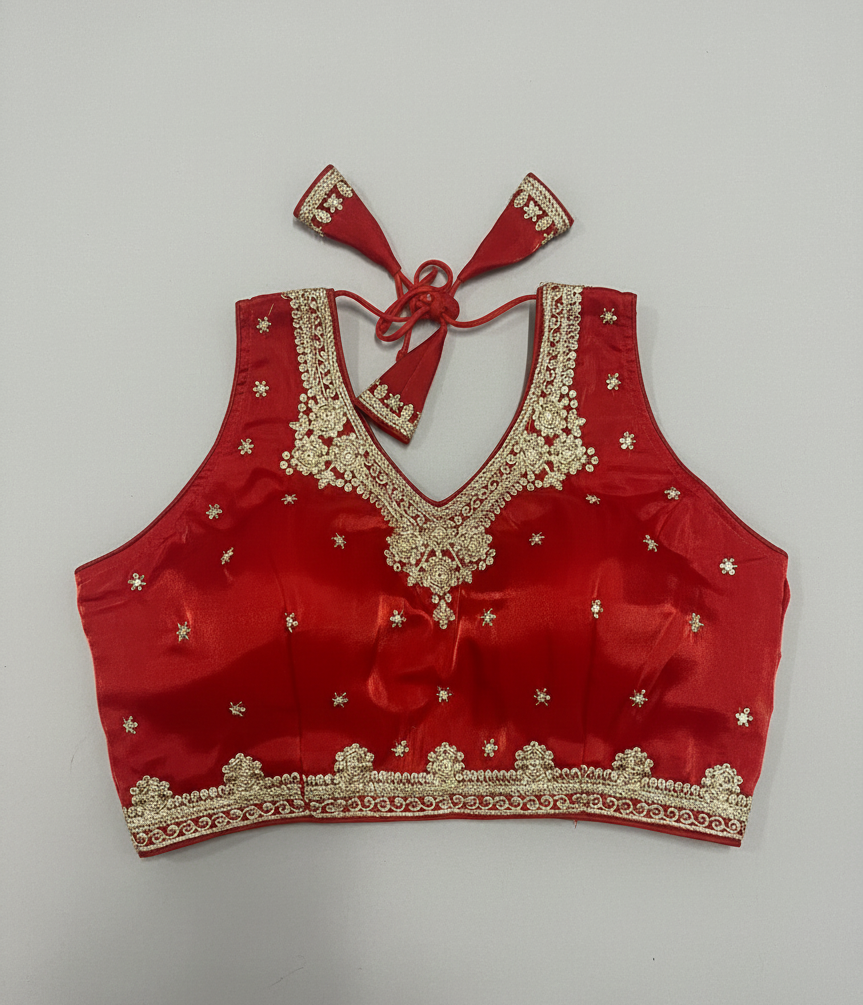 ZIMICHOO EMBROIDERY WORK BLOUSE