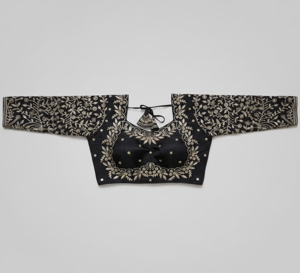 VICHITRA SILK EMBROIDERY WORK BLOUSE