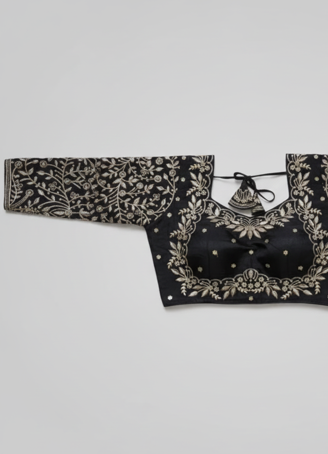 VICHITRA SILK EMBROIDERY WORK BLOUSE