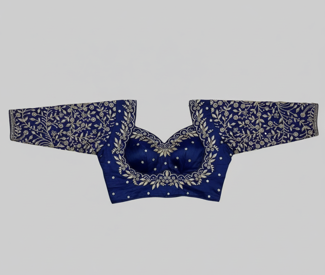 VICHITRA SILK EMBROIDERY WORK BLOUSE