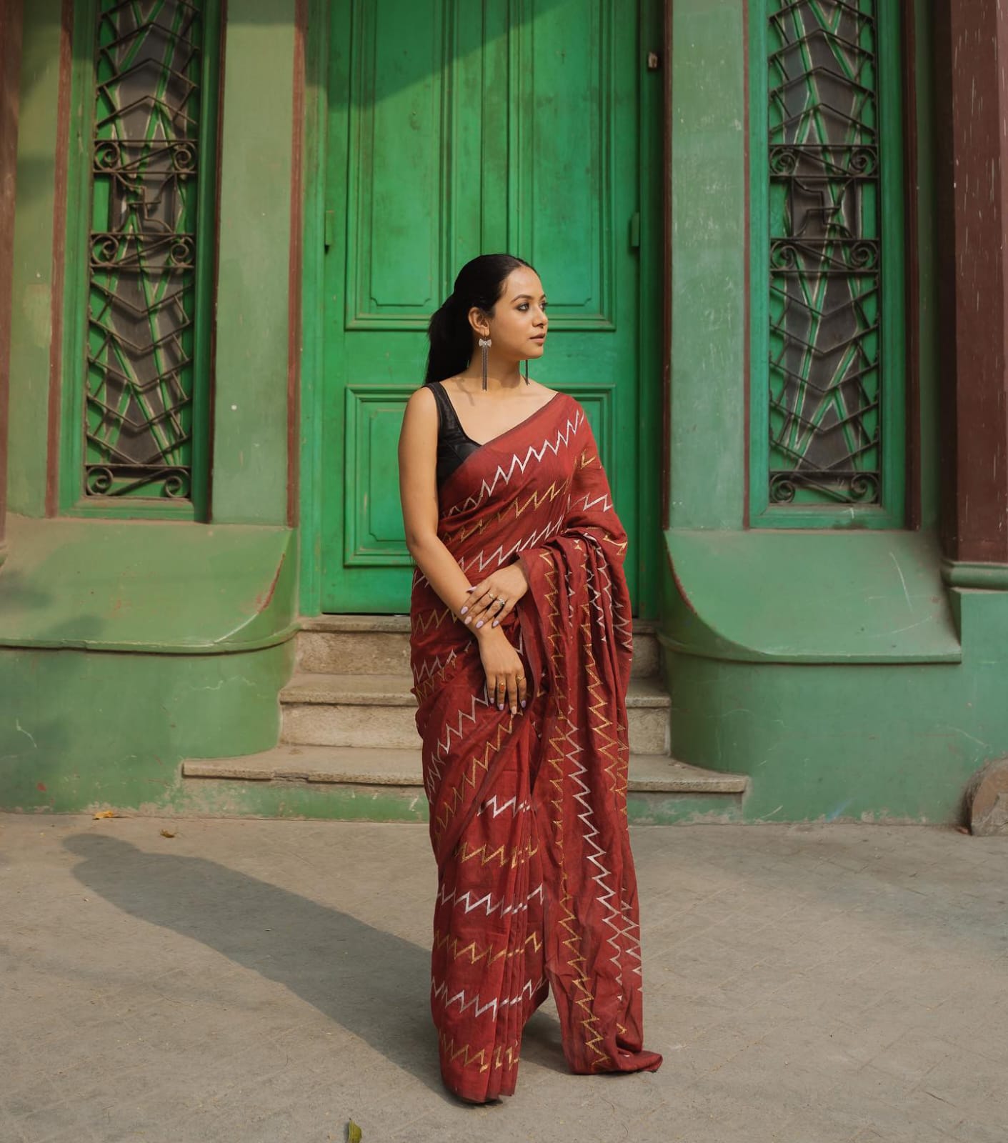 Saree Zig Zag