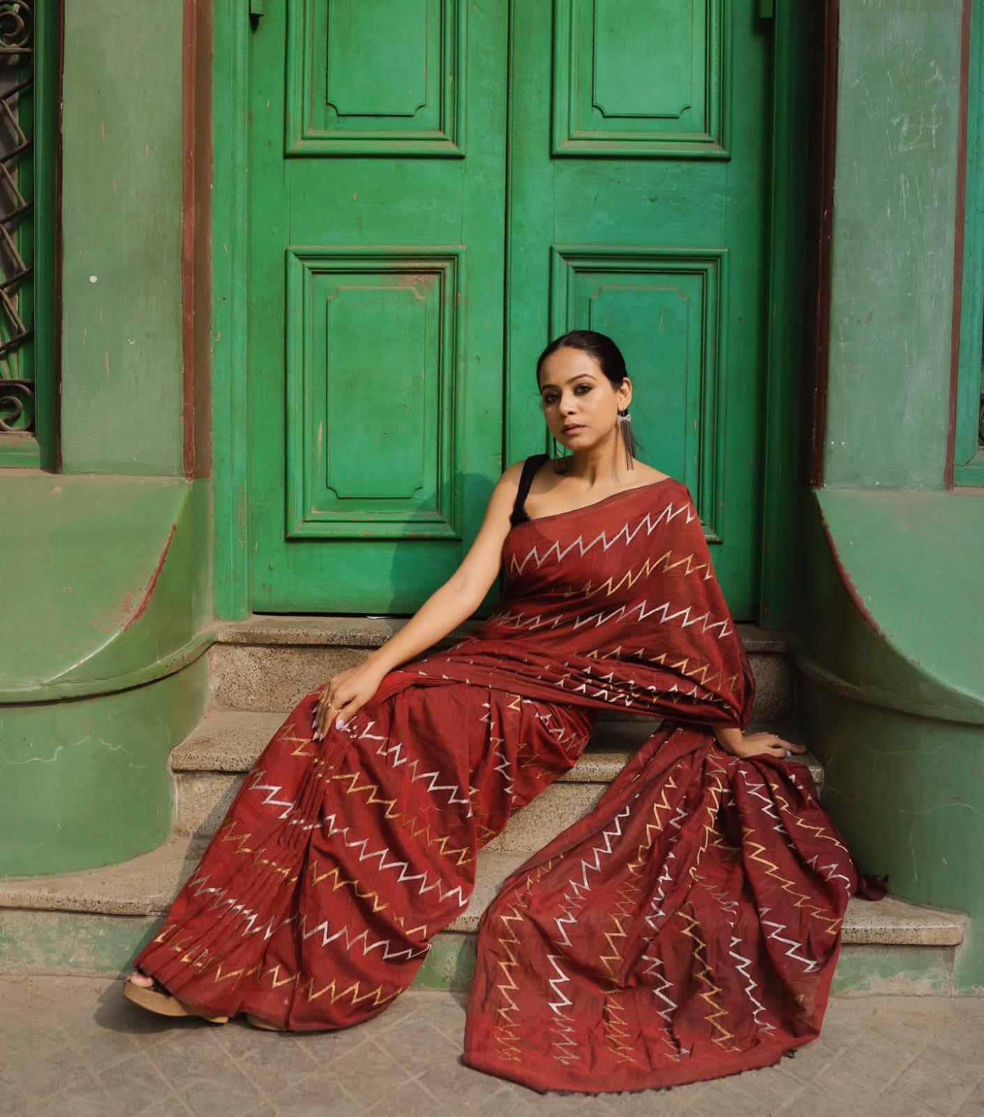 Saree Zig Zag