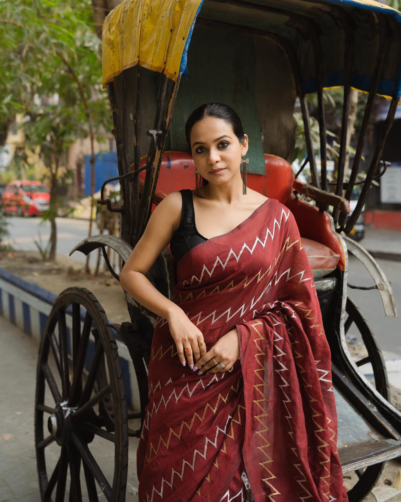 Saree Zig Zag