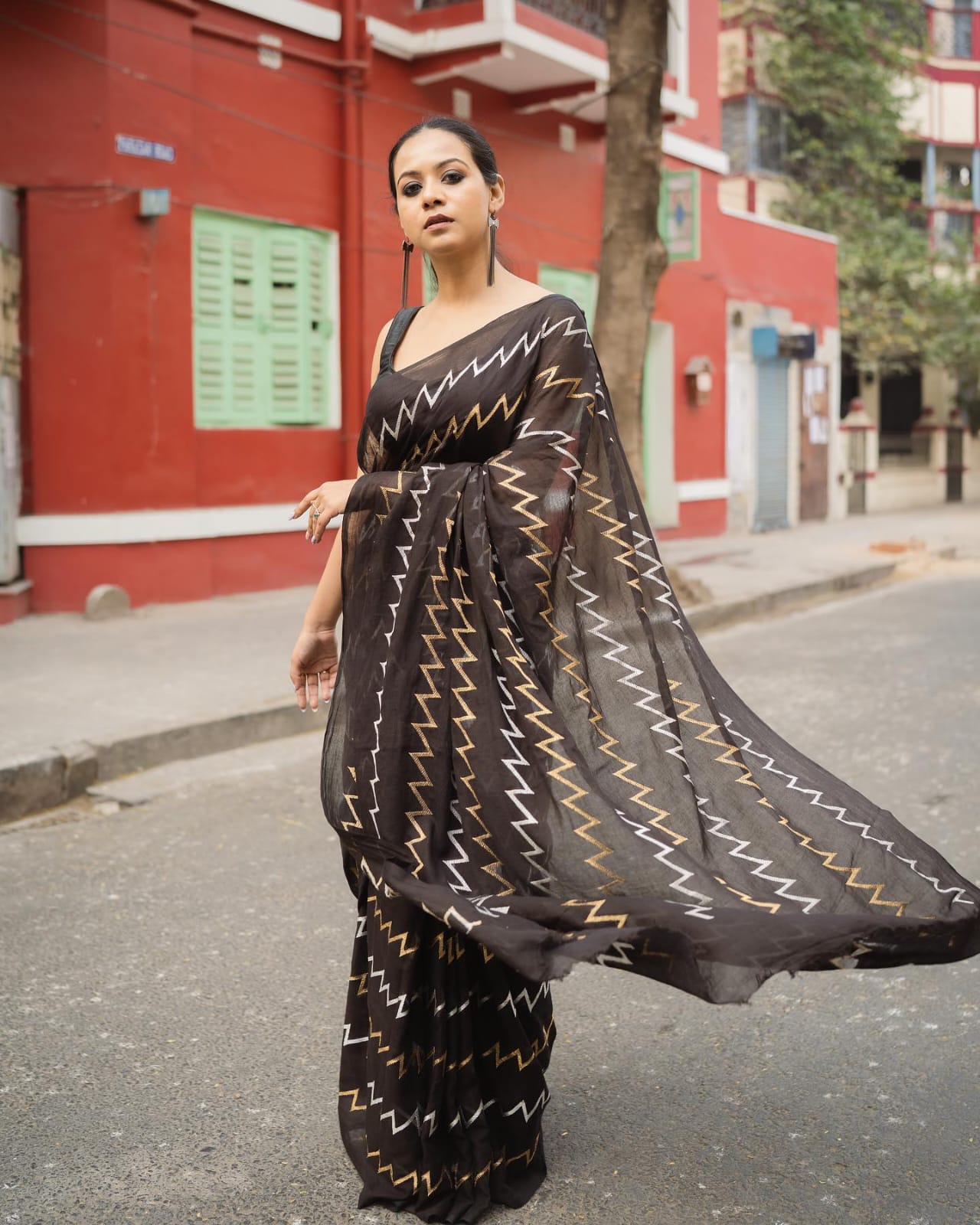 Saree Zig Zag