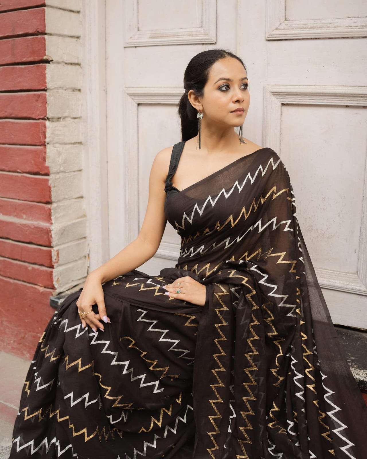 Saree Zig Zag