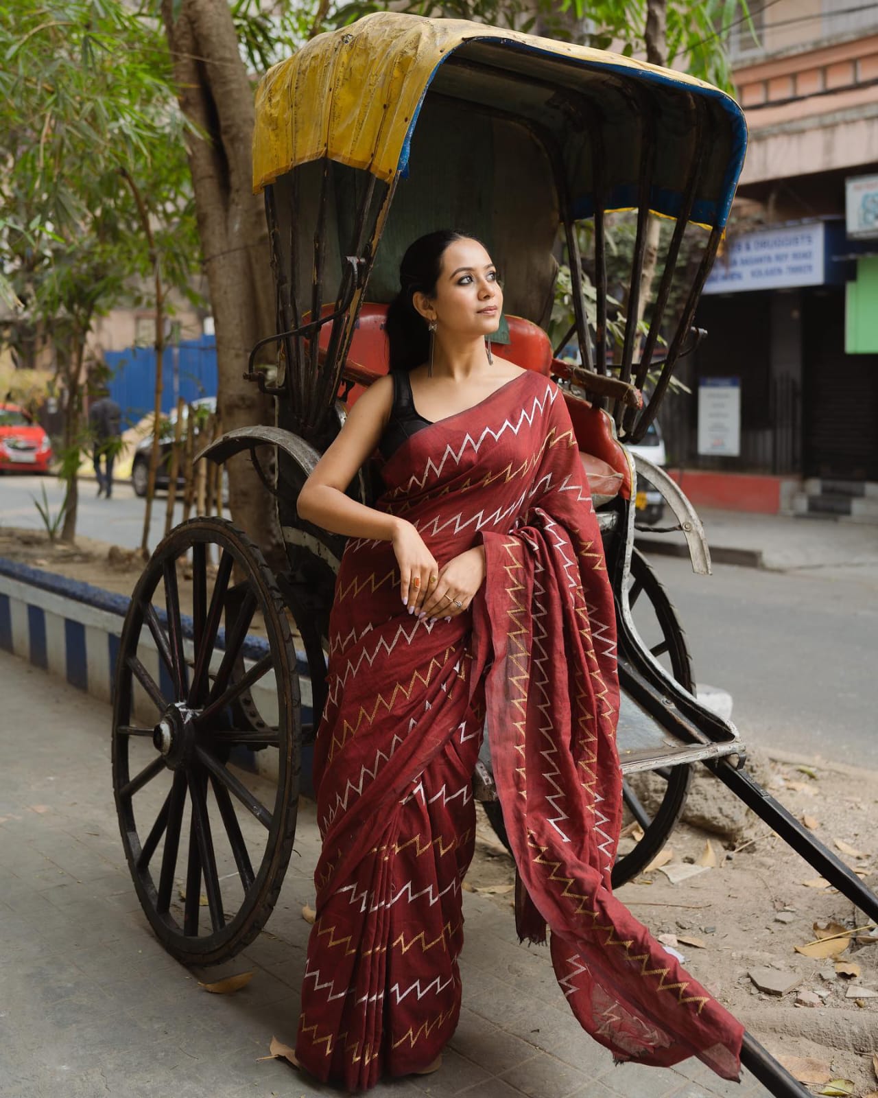 Saree Zig Zag