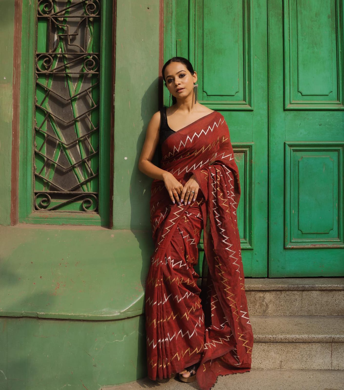 Saree Zig Zag