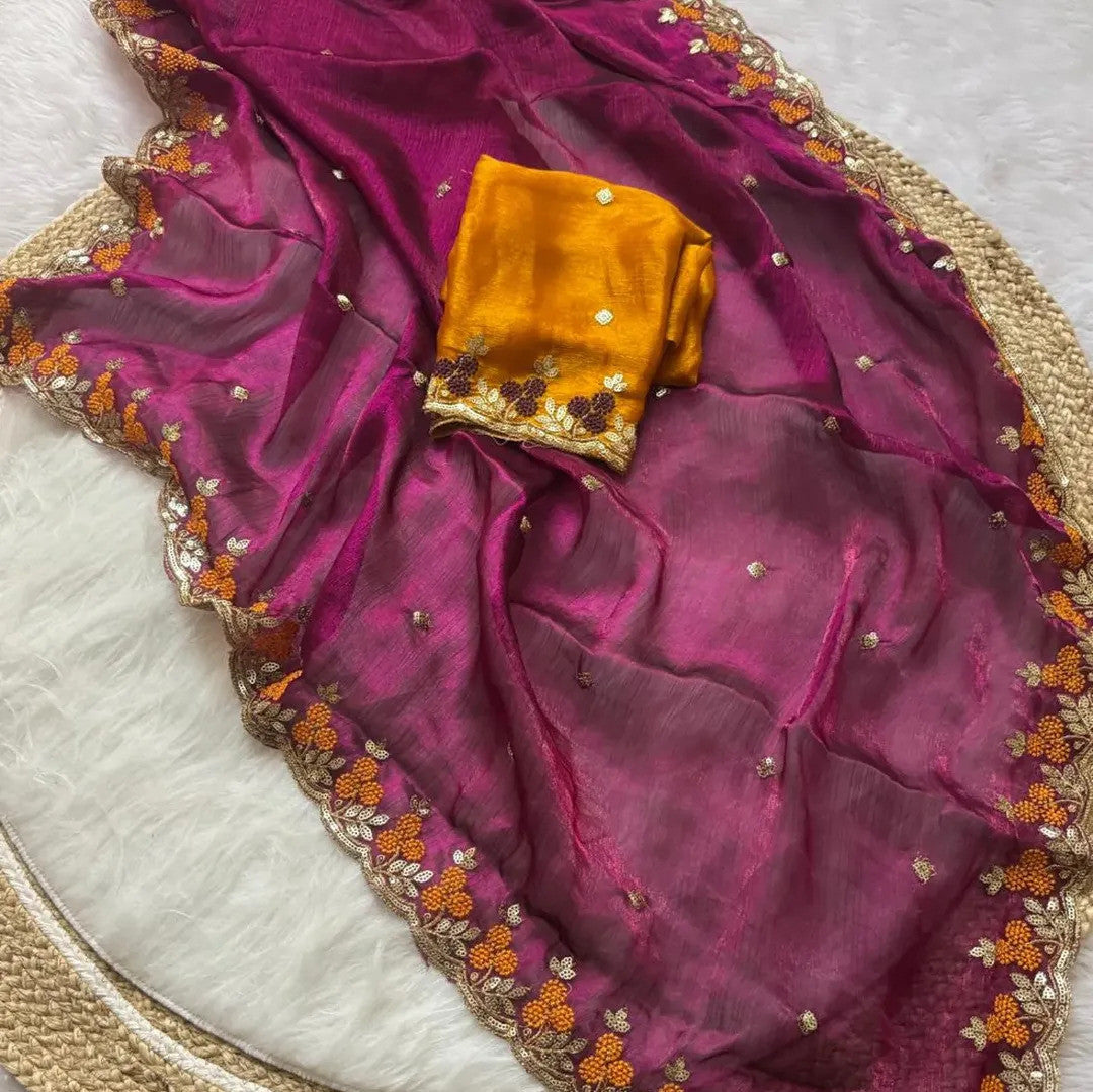 Saree Chinon Seq 1