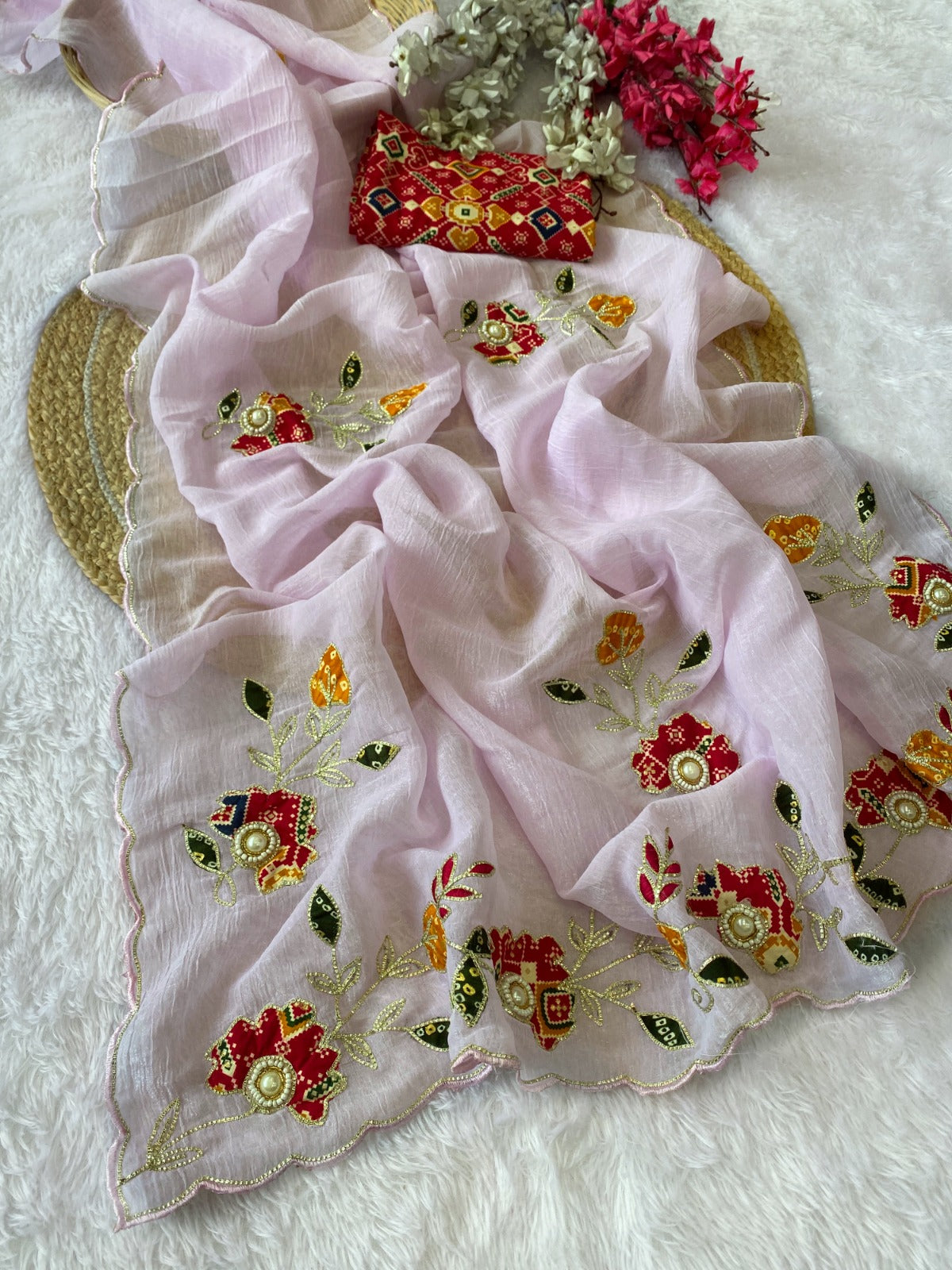 Saree Crunchy Temple