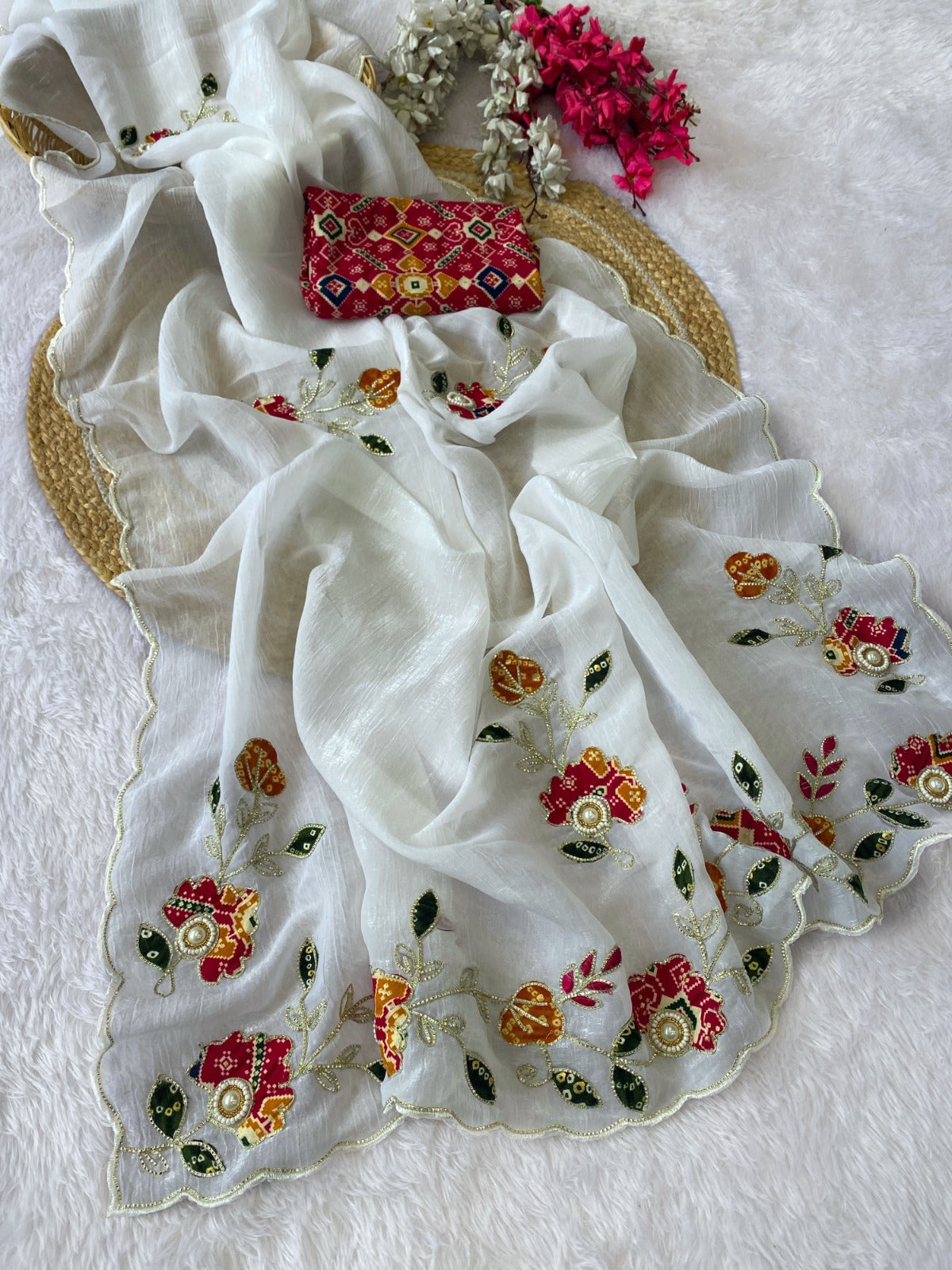 Saree Crunchy Temple