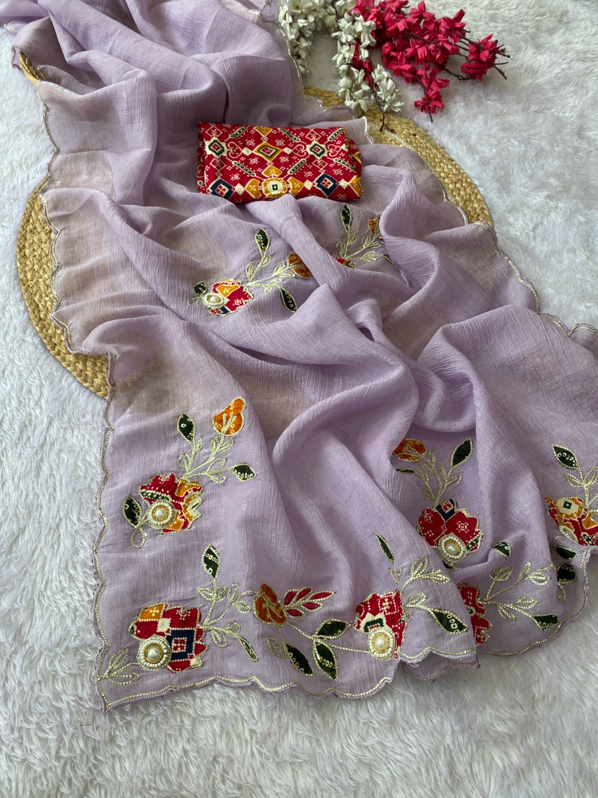 Saree Crunchy Temple