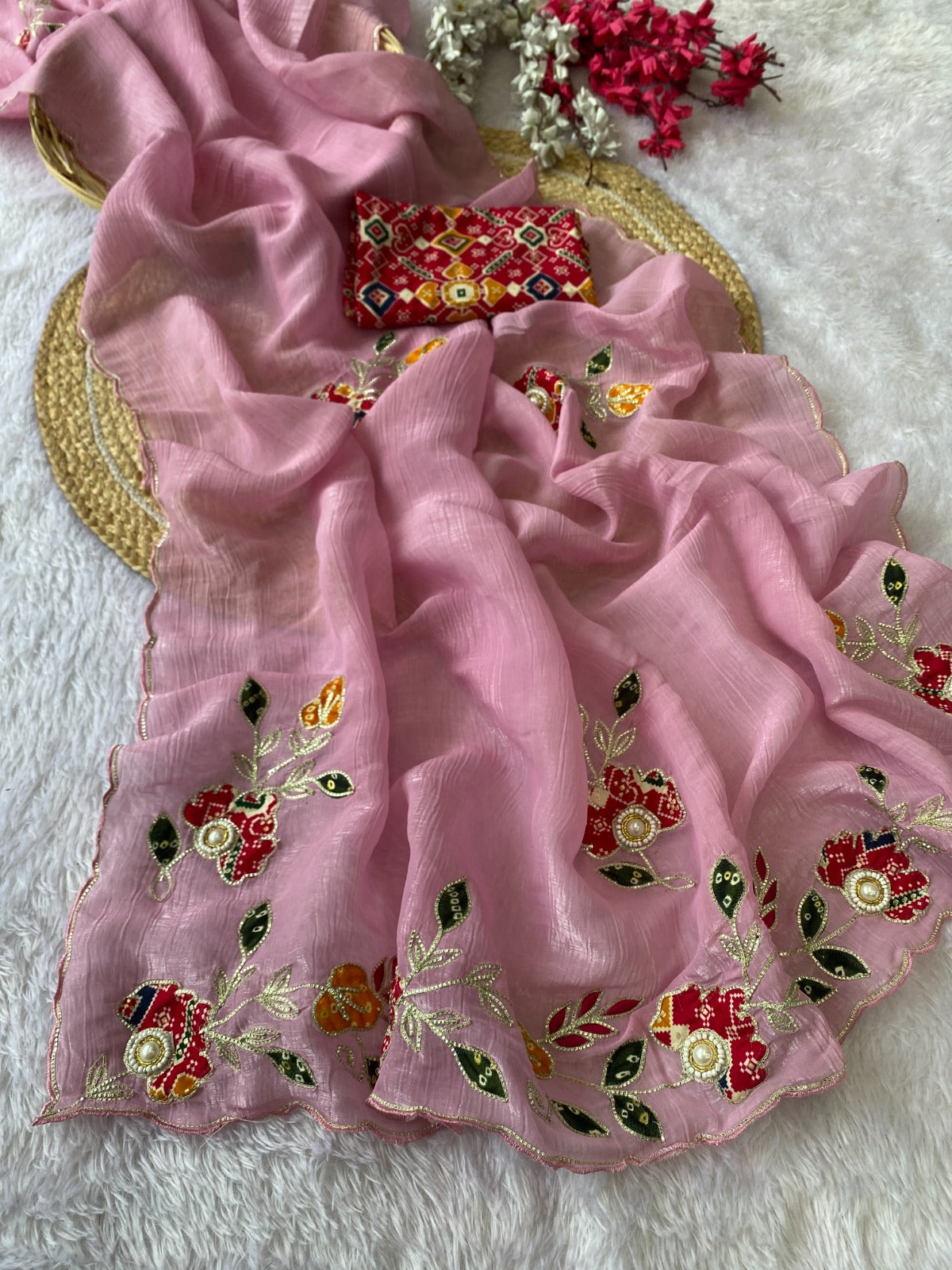 Saree Crunchy Temple