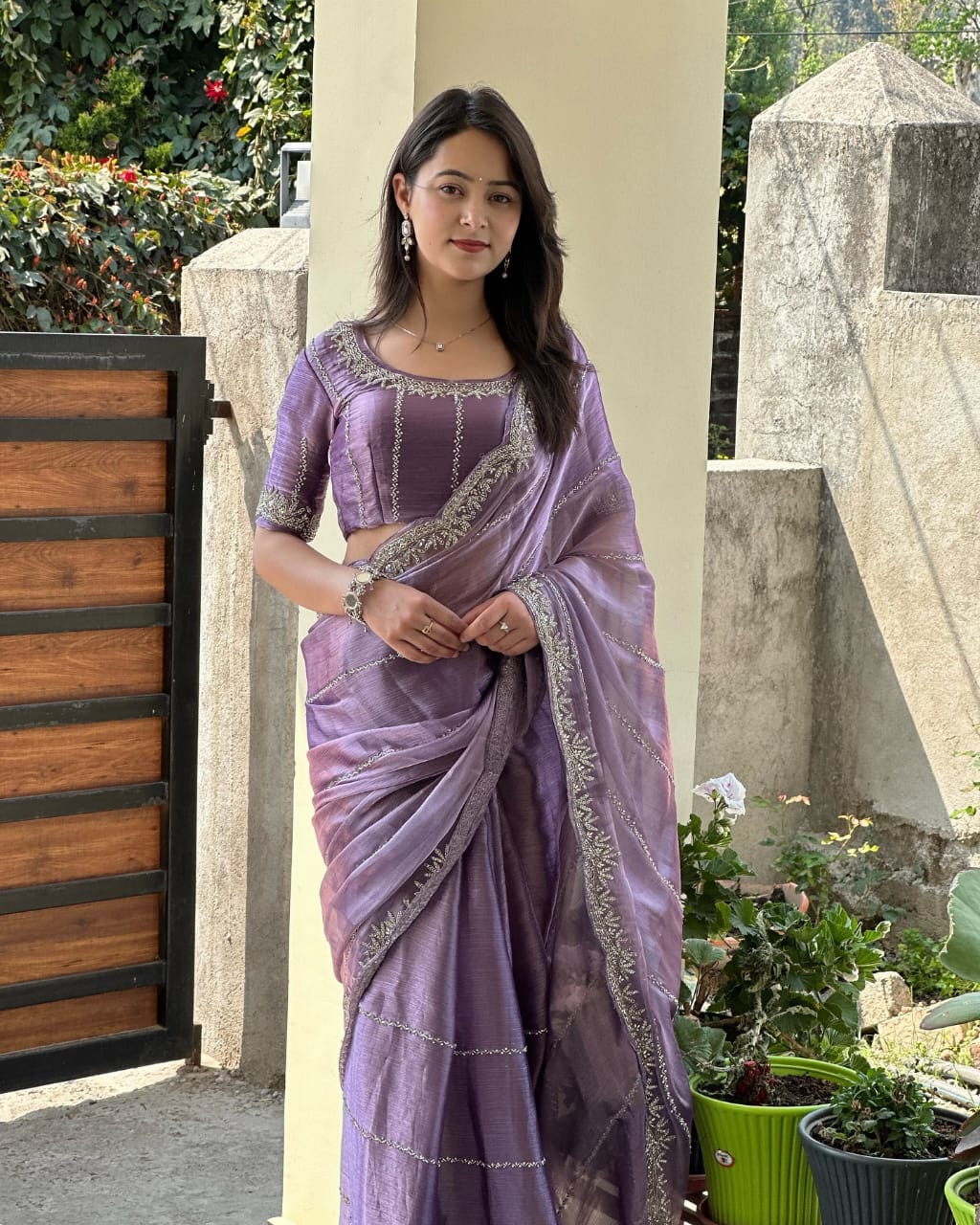 Saree Necklace