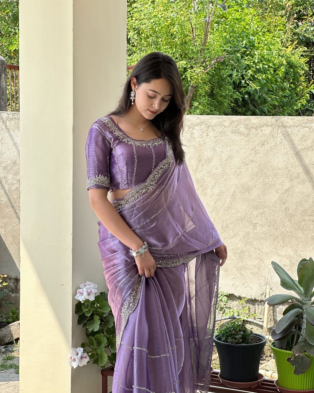 Saree Necklace