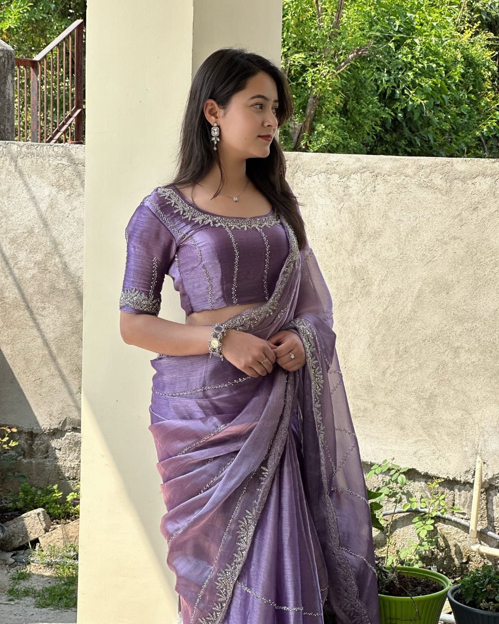 Saree Necklace