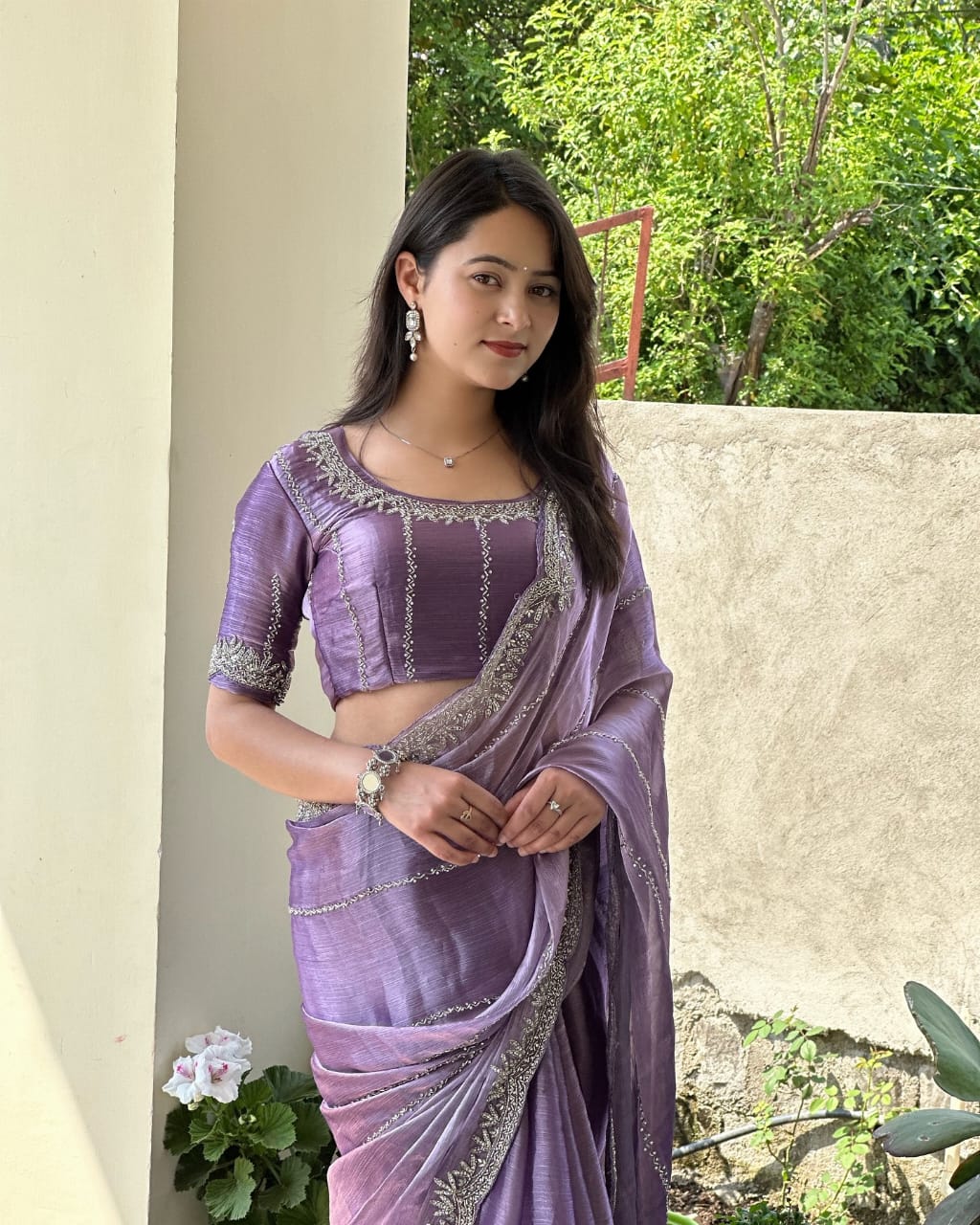 Saree Necklace