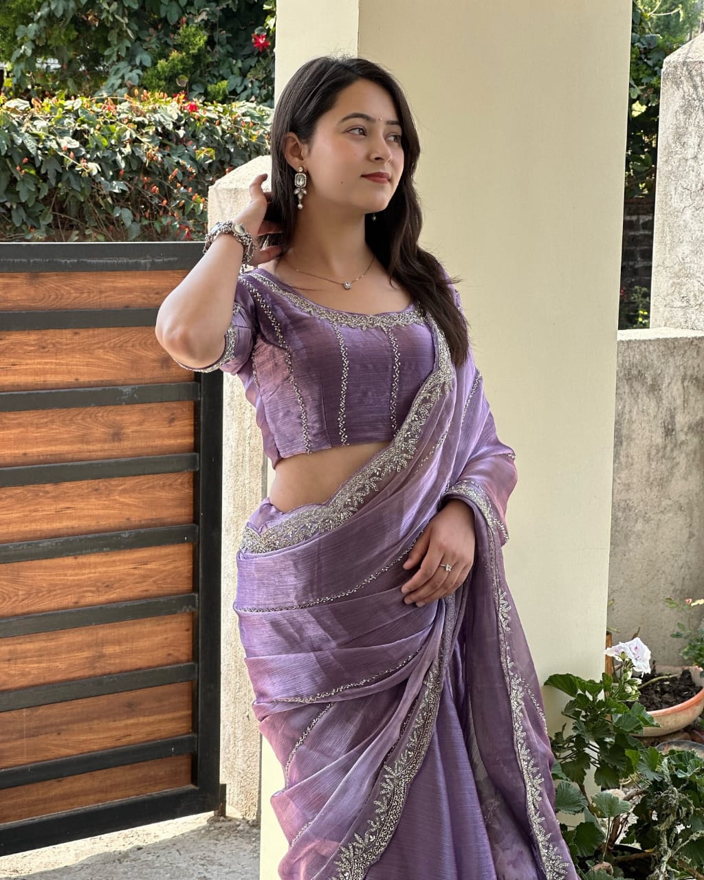 Saree Necklace