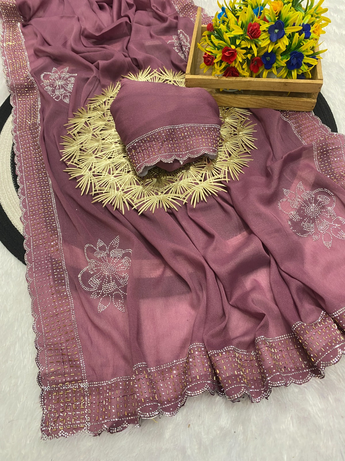 Saree Star Georget Sirokshi