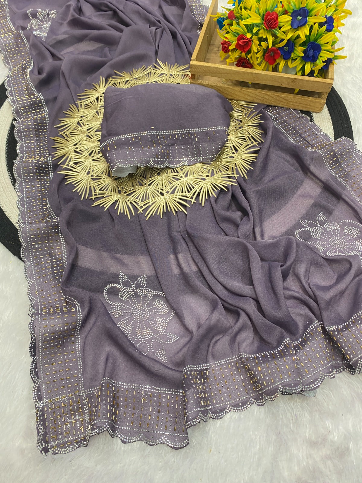 Saree Star Georget Sirokshi