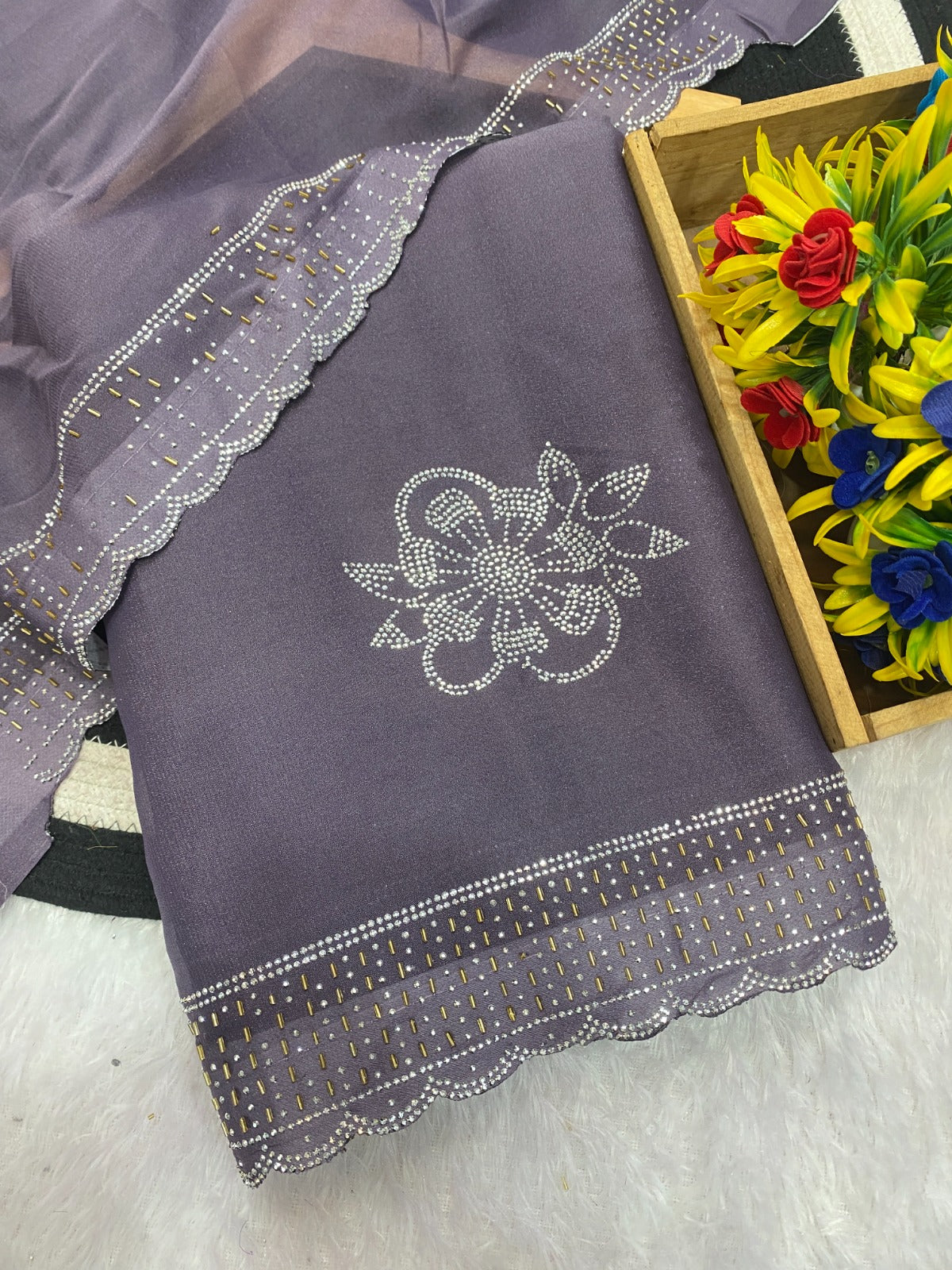 Saree Star Georget Sirokshi