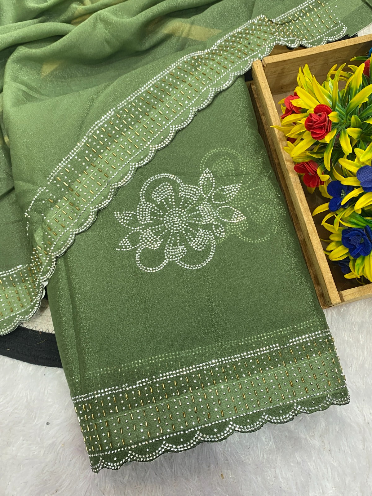 Saree Star Georget Sirokshi