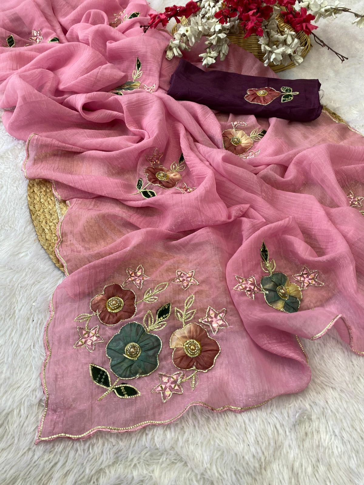 Saree Crunchy Damini