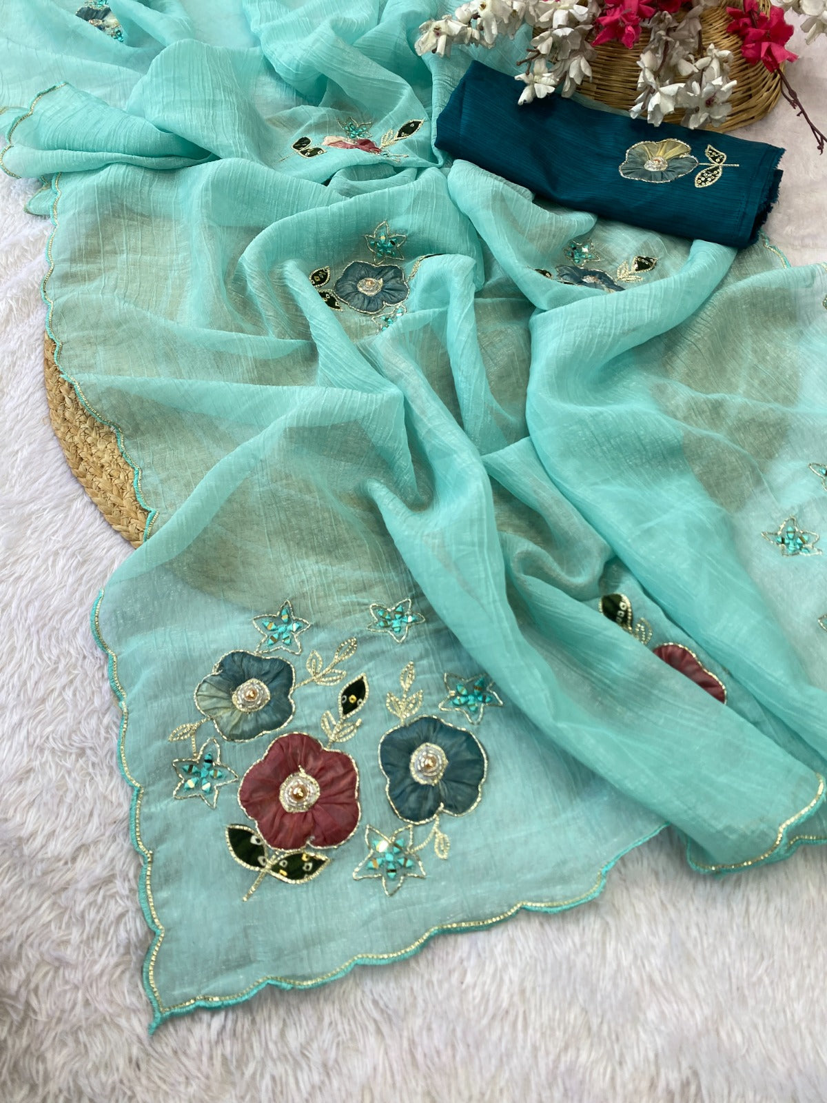 Saree Crunchy Damini