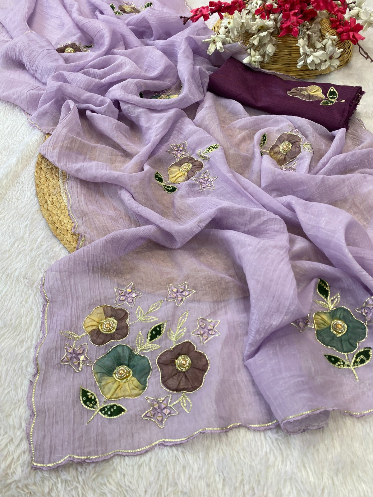 Saree Crunchy Damini