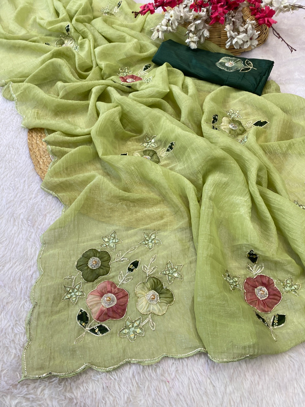 Saree Crunchy Damini