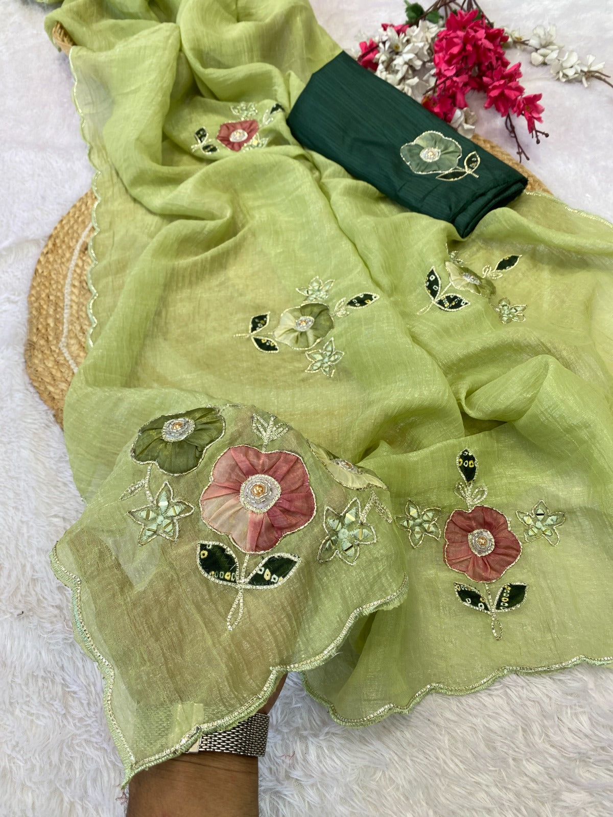 Saree Crunchy Damini