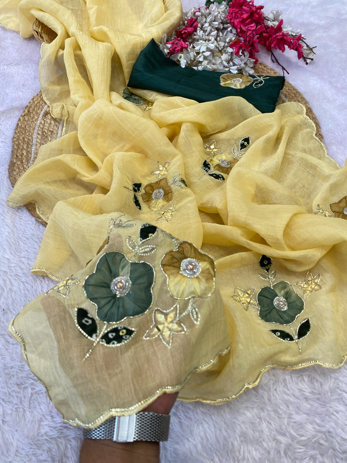 Saree Crunchy Damini