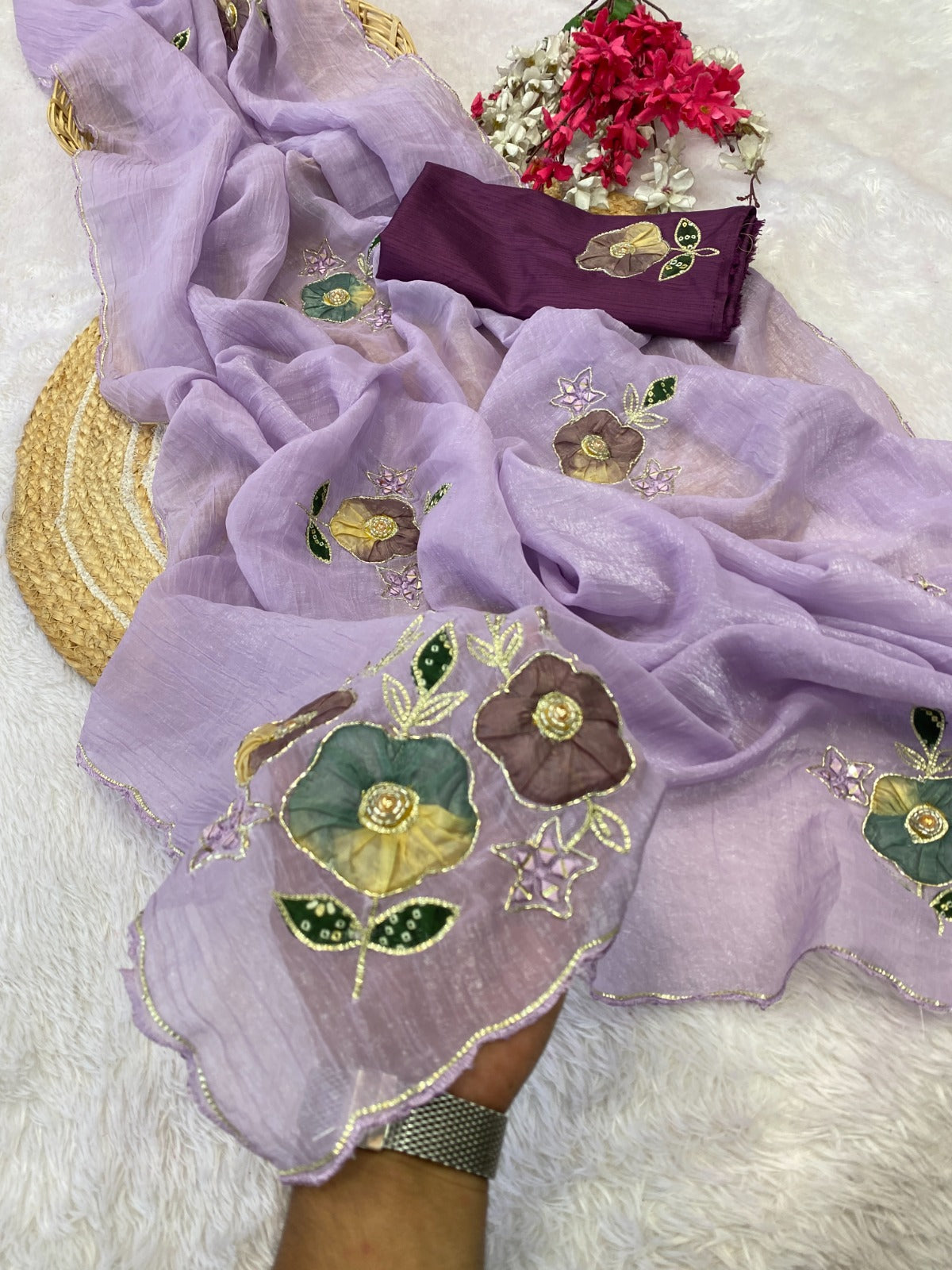 Saree Crunchy Damini