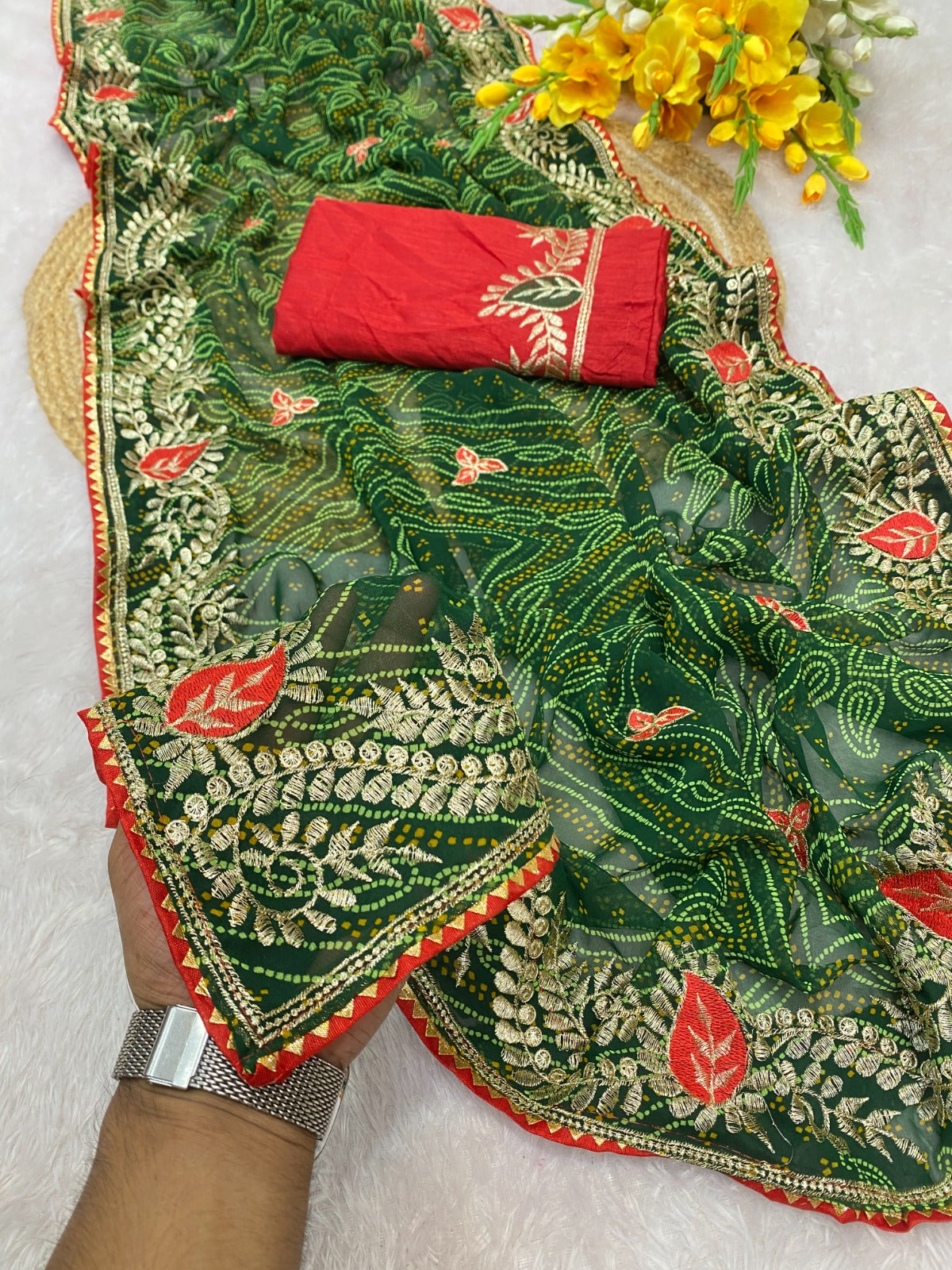 Saree Bandhani Ekta