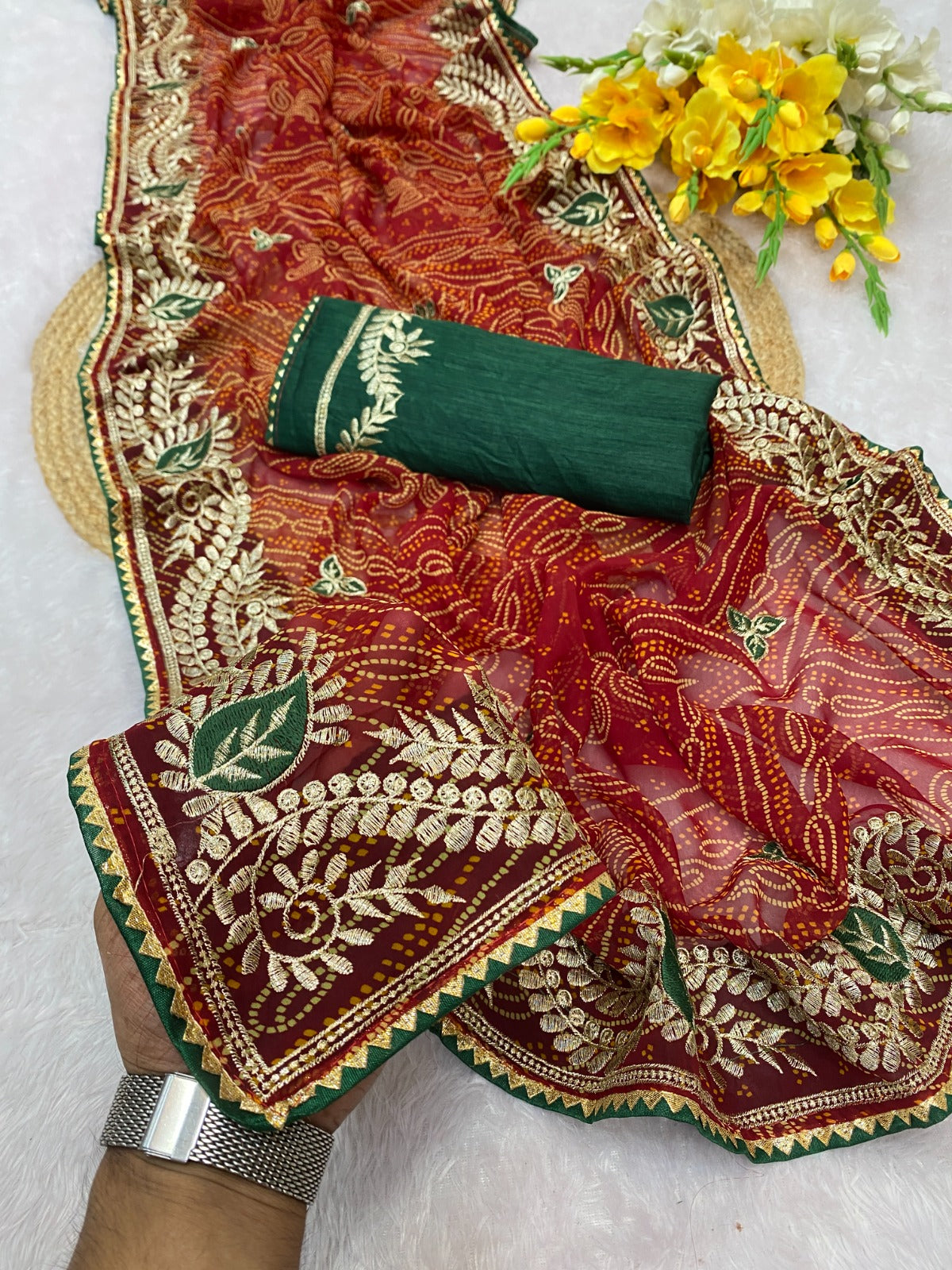 Saree Bandhani Ekta
