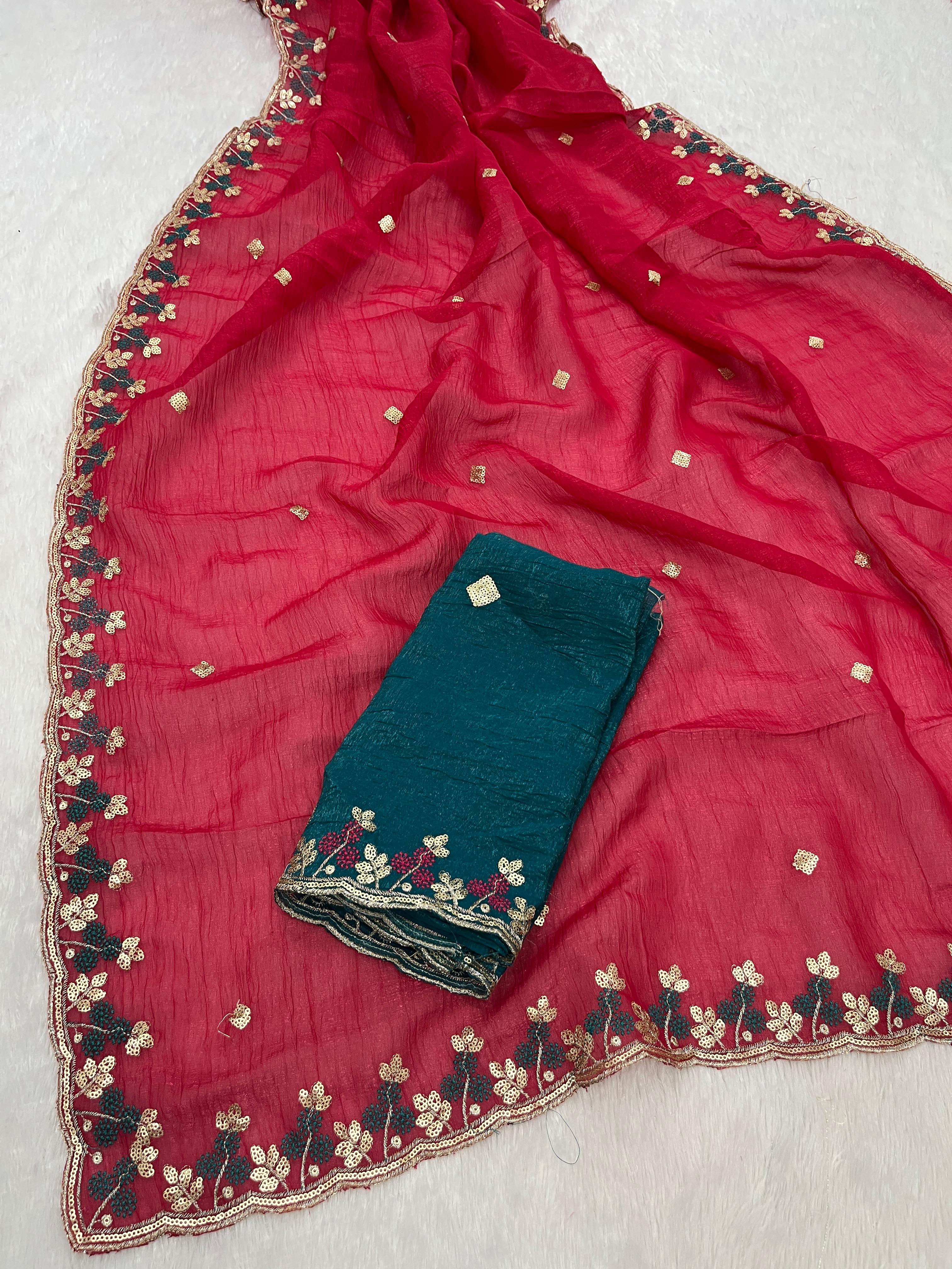 Saree Crunchy Chetna
