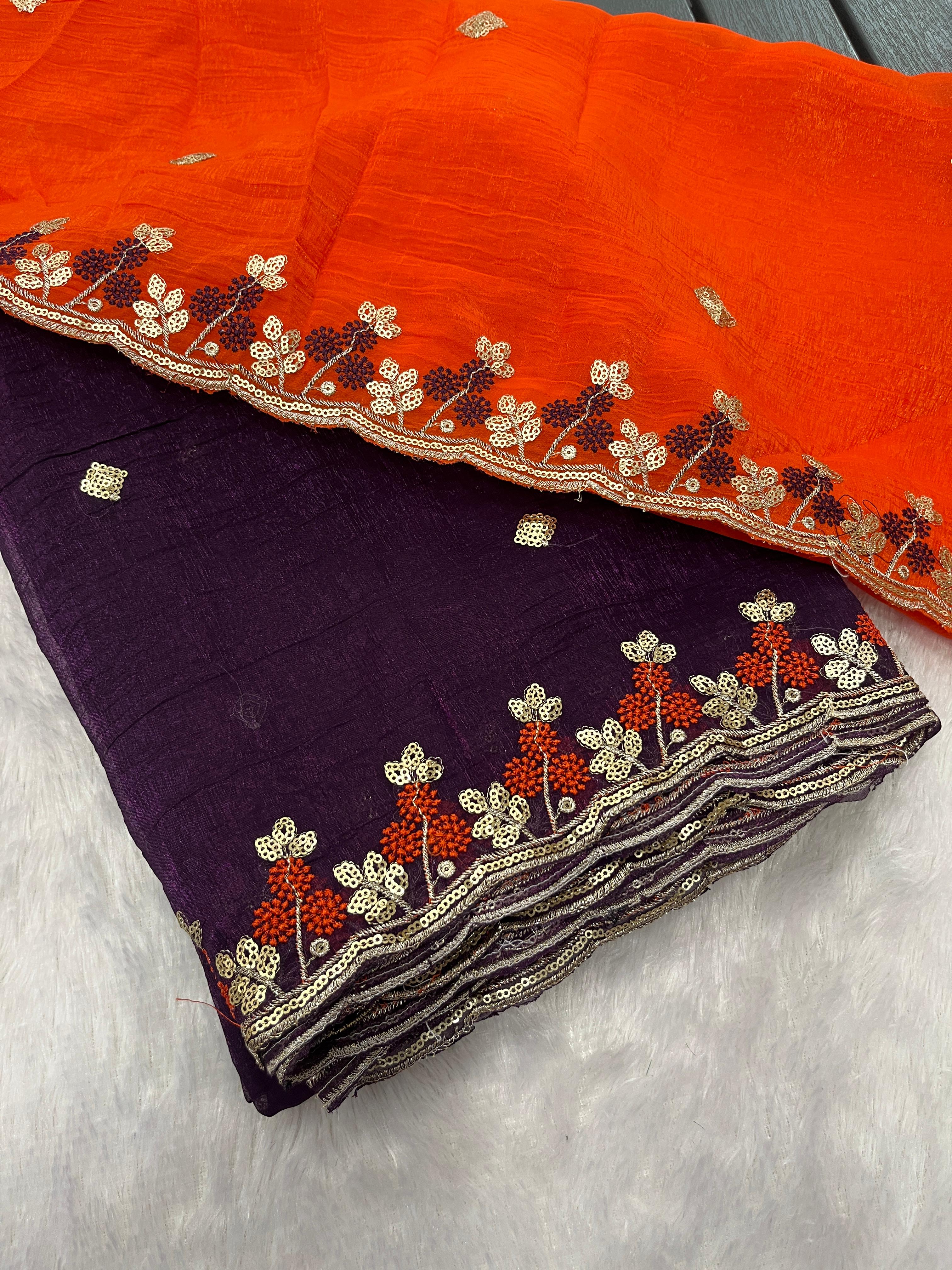 Saree Crunchy Chetna