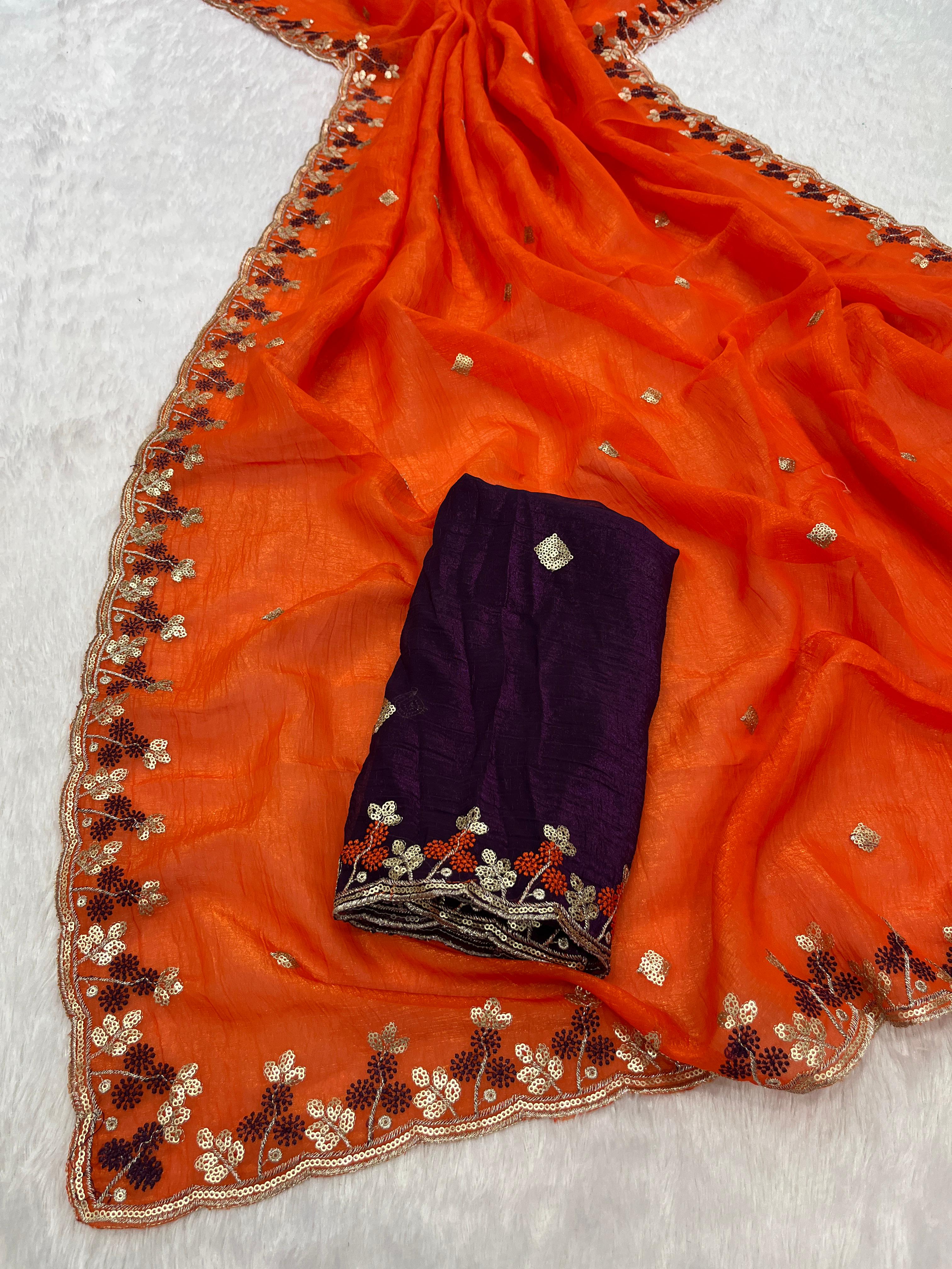 Saree Crunchy Chetna
