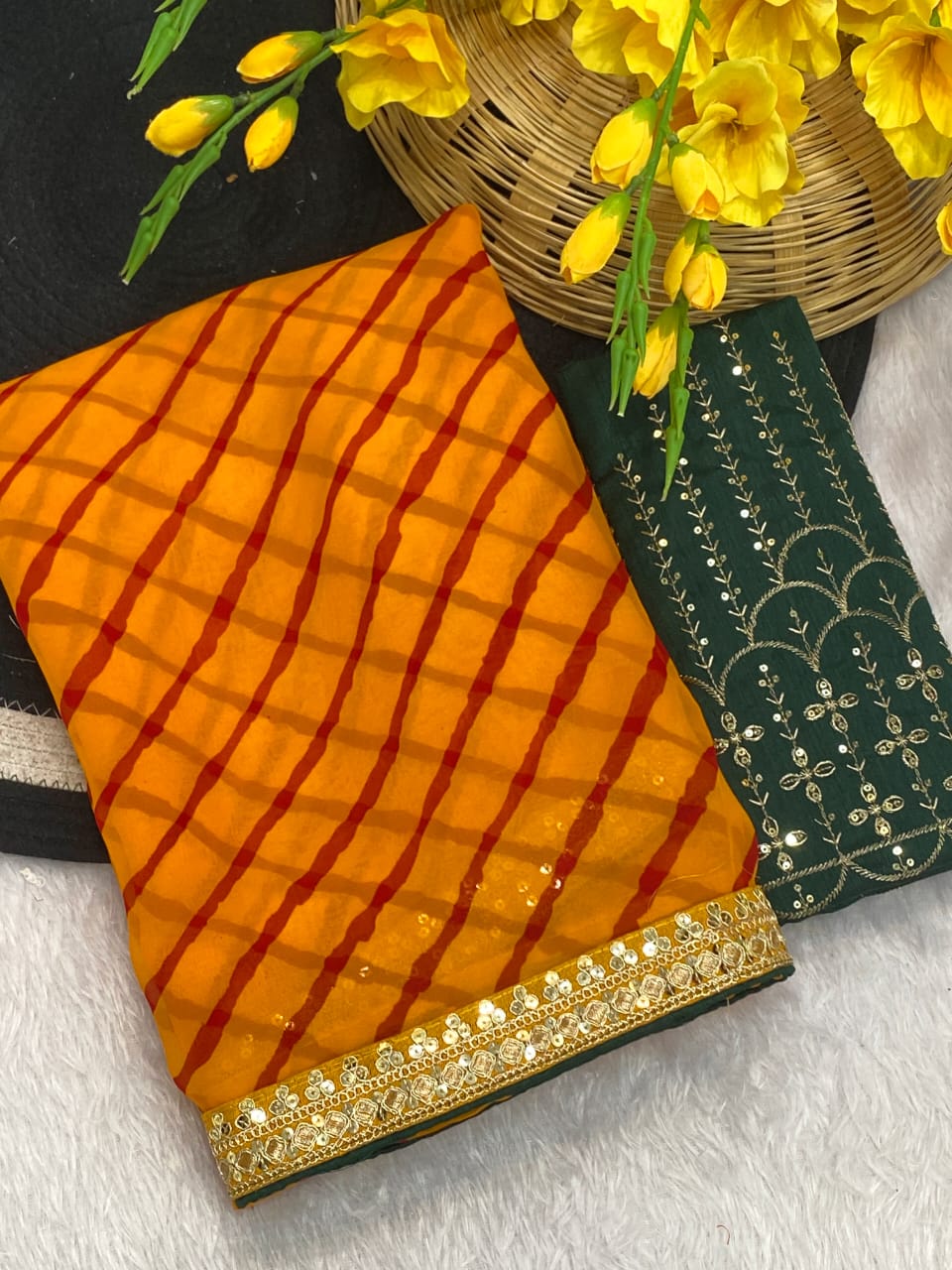Saree Bandhni Leriya