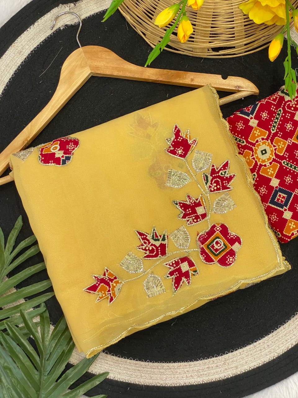 Saree Star georget Cakrus