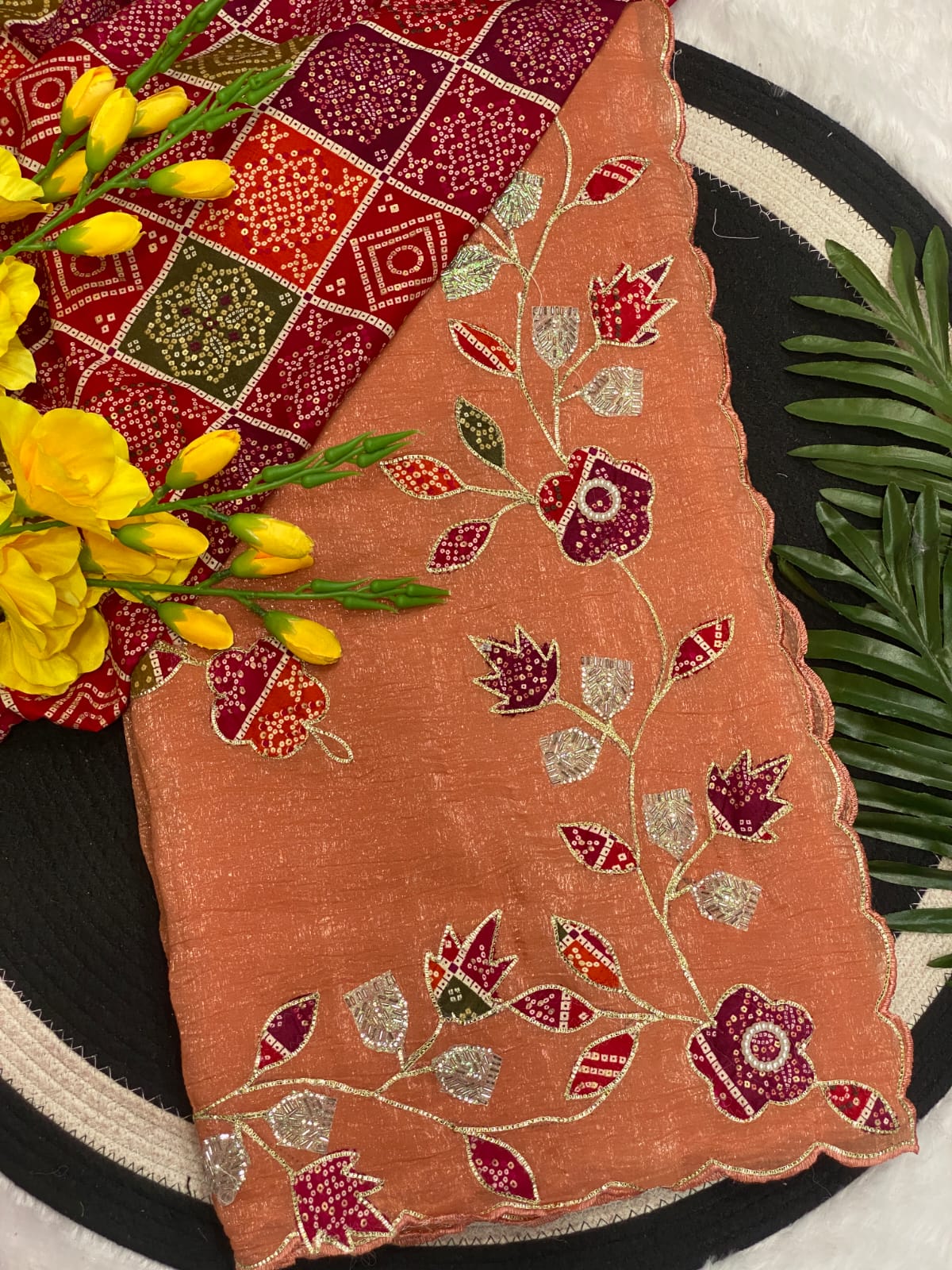 Saree Crunchy Kavya