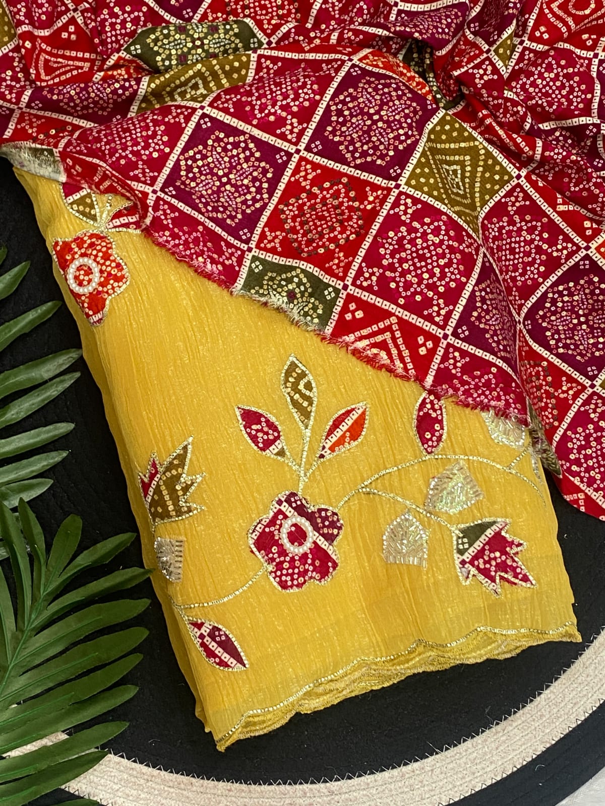 Saree Crunchy Kavya
