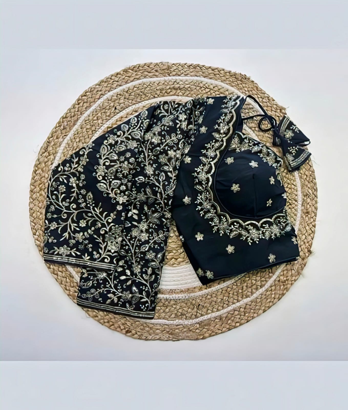 VICHITRA SILK EMBROIDERY WORK BLOUSE