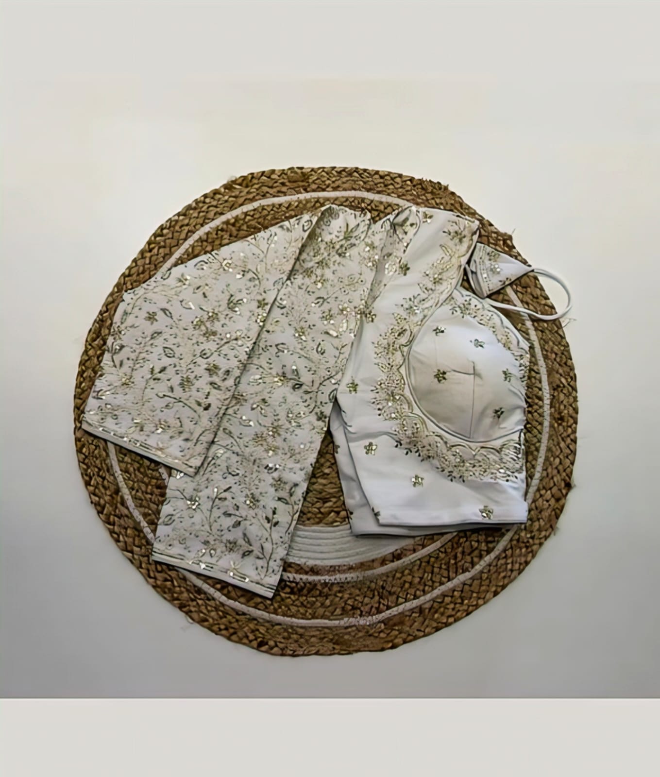 VICHITRA SILK EMBROIDERY WORK BLOUSE