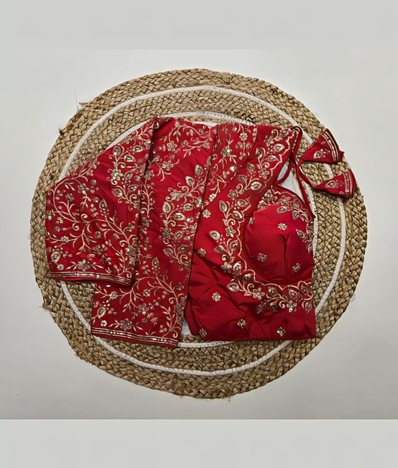 VICHITRA SILK EMBROIDERY WORK BLOUSE